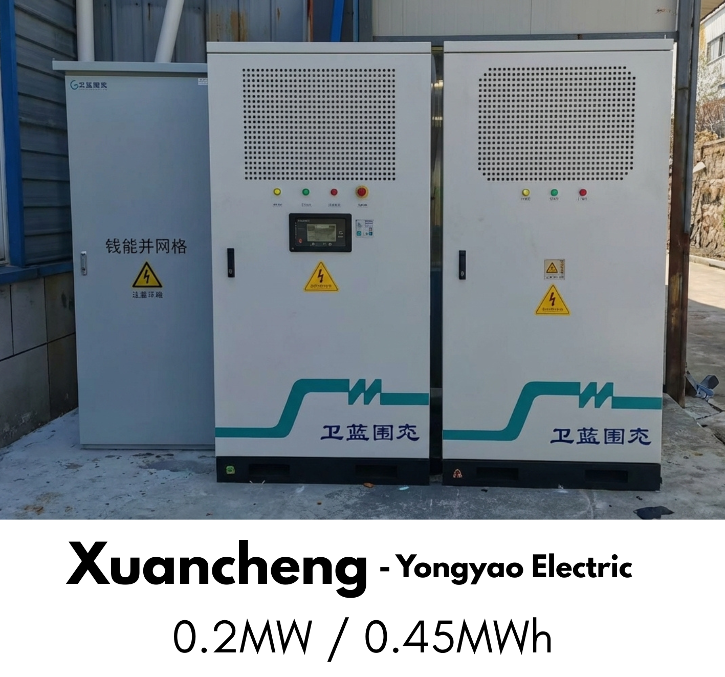 Xuancheng - Yongyao Electric referencia projekt